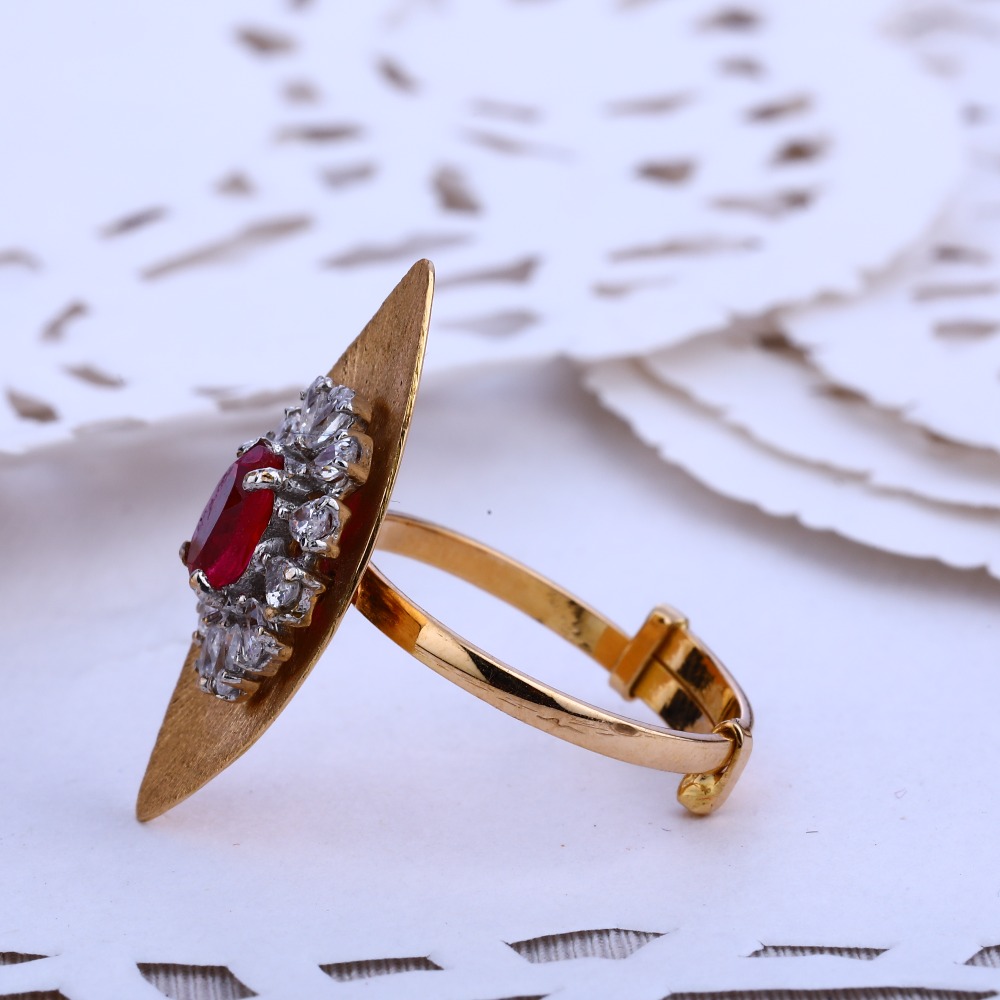 18CT Rose Gold Gorgeous Ladies Ring RLR622 - Image 2