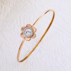 18KT Rose Gold Designer Ladies Bracelet  Kada RLKB313