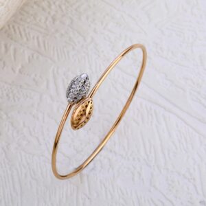 18KT Rose Gold Hallmark Exclusive  Kada Bracelet RLKB299