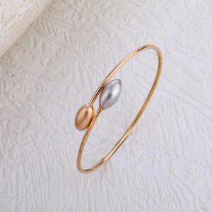 18KT Rose Gold Hallmark Designer Kada Bracelet RLKB297