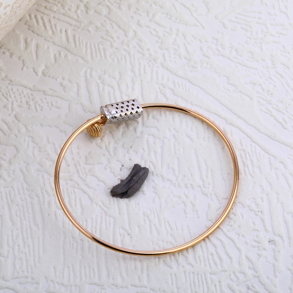 18KT Rose Gold CZ Stylish Ladies Bracelet RLKB294