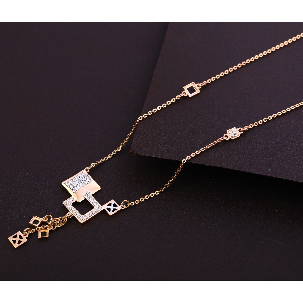 750 Rose Gold Fancy Tanmaniya RTM338