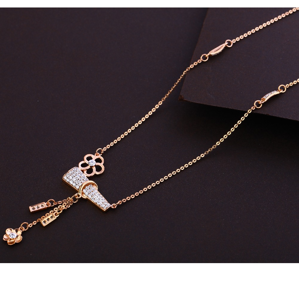 750 Rose Gold Delicate Tanmaniya RTM335