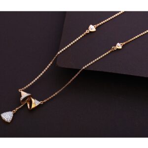 750 Rose Gold CZ Women's Tanmaniya RTM317