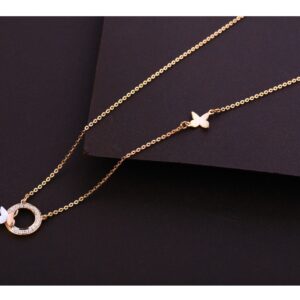 750 Rose Gold exclusive Hallmark Tanmaniya RTM313