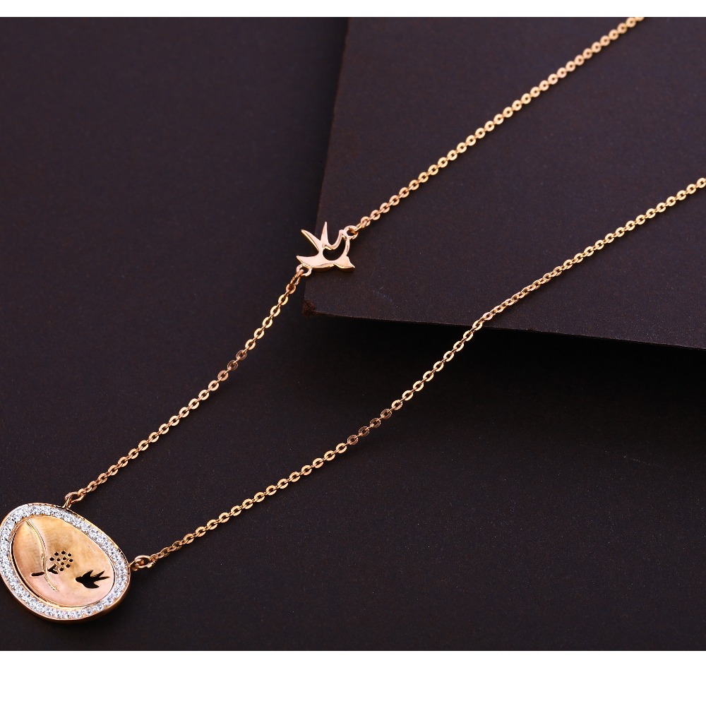 750 Rose Gold Classic Hallmark Tanmaniya RTM310