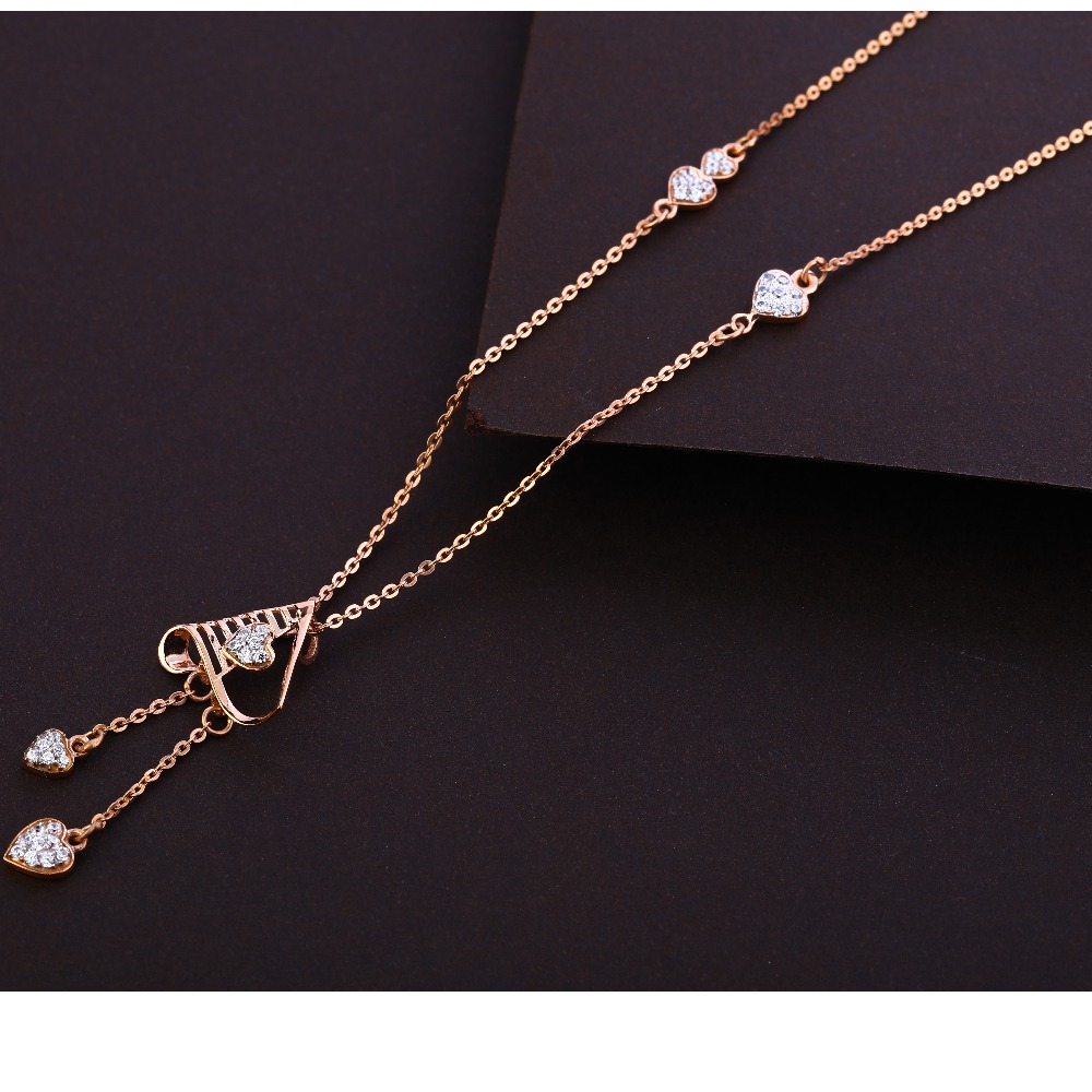 750 Rose Gold Hallmark Tanmaniya RTM309