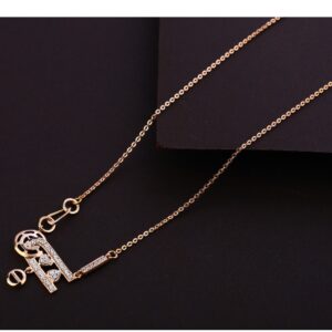 18CT Rose Gold Fancy CZ Ladies  Tanmaniya RTM298
