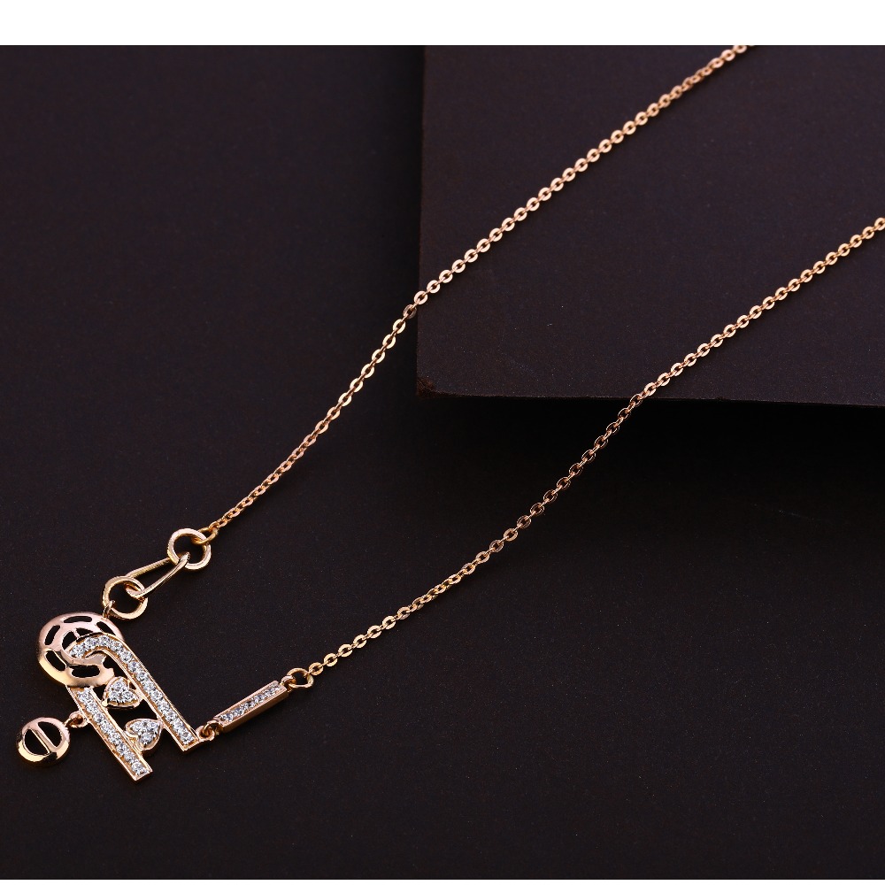 18CT Rose Gold Fancy CZ Ladies  Tanmaniya RTM298