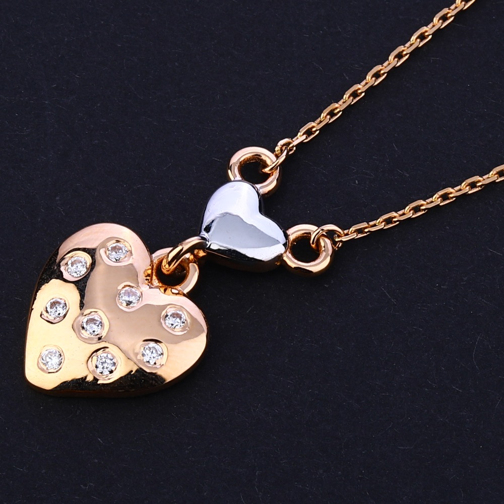 18CT Rose Gold Women's Stylish Necklace Tanmaniya RTM280 - Image 2
