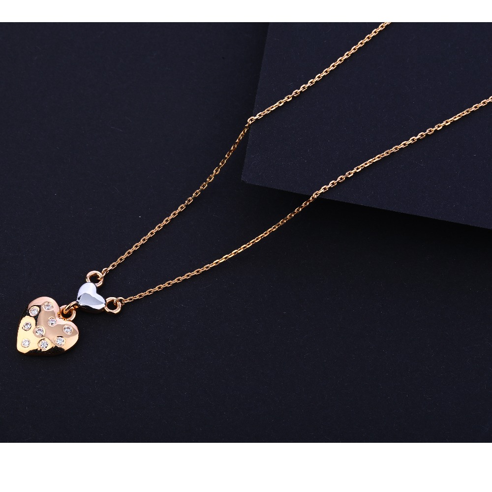 18CT Rose Gold Women's Stylish Necklace Tanmaniya RTM280