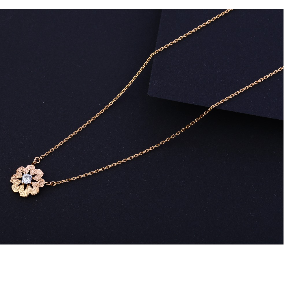 18CT Rose Gold Women's exclusive Necklace Tanmaniya RTM277