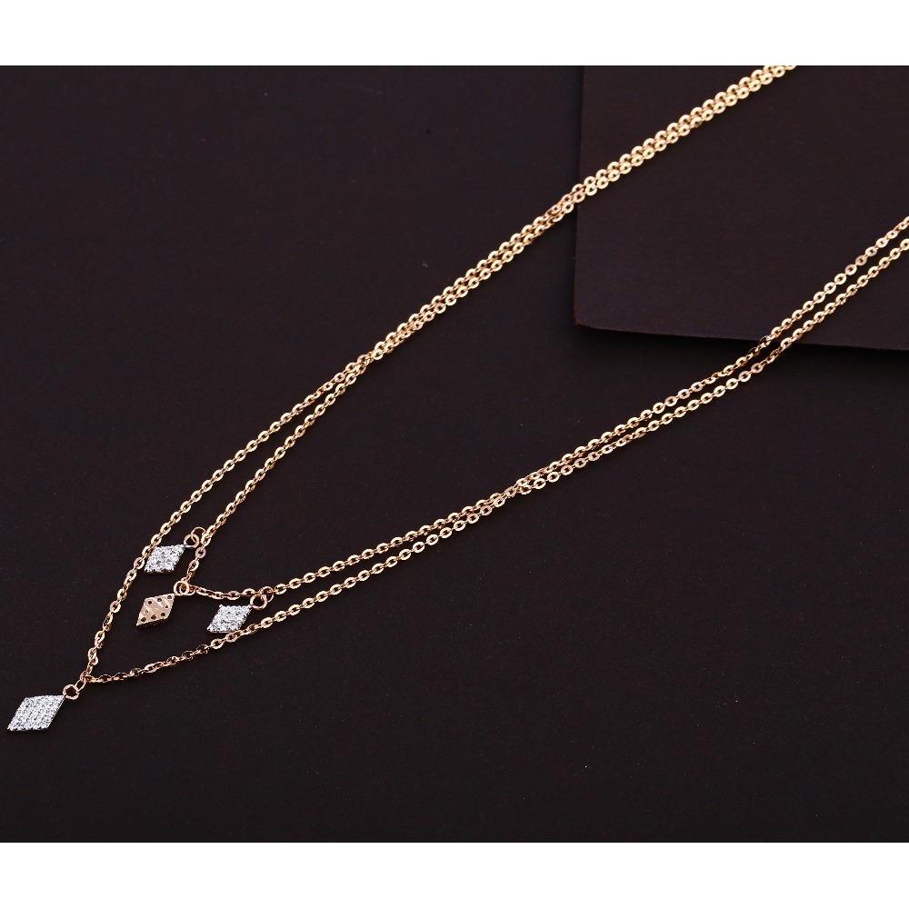 18CT Rose Gold Delicate Hallmark  Tanmaniya RTM381