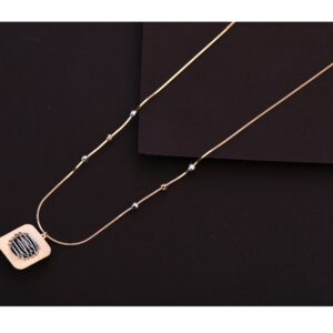 18KT Rose Gold Hallmark Gorgeous Necklace Tanmaniya RTM361