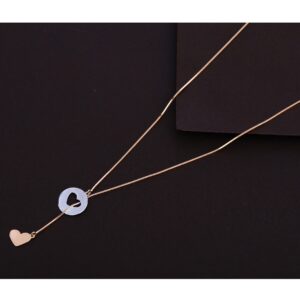 18KT Rose Gold Hallmark Fancy Necklace Tanmaniya RTM360