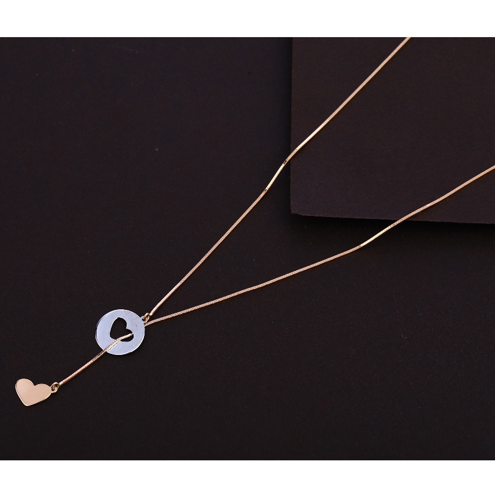 18KT Rose Gold Hallmark Fancy Necklace Tanmaniya RTM360