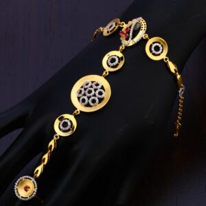 916 Gold Women's Delicate Hallmark  Hathpan HP12