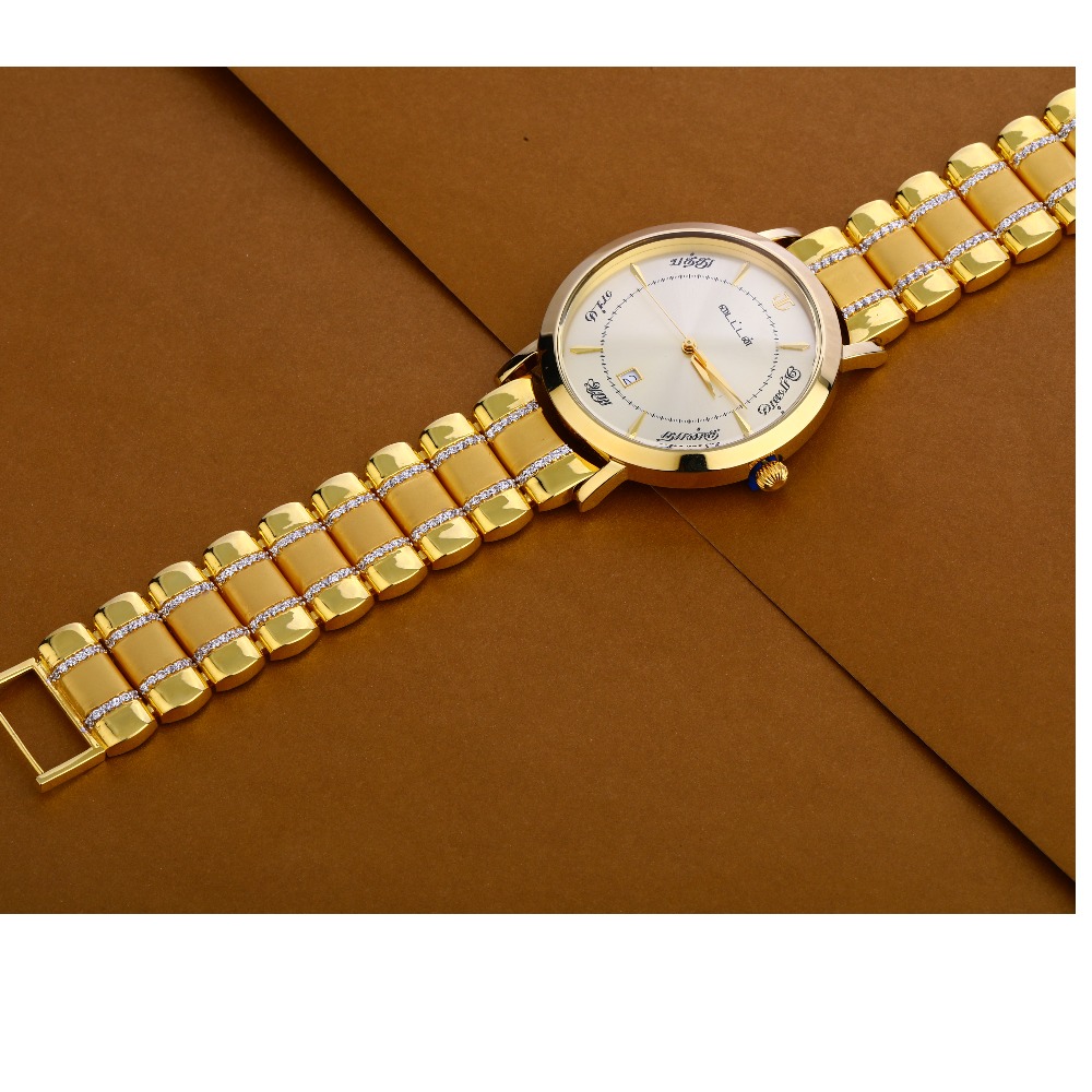 916 Gold Hallmark Gorgeous Gentlemen's Watch MW32