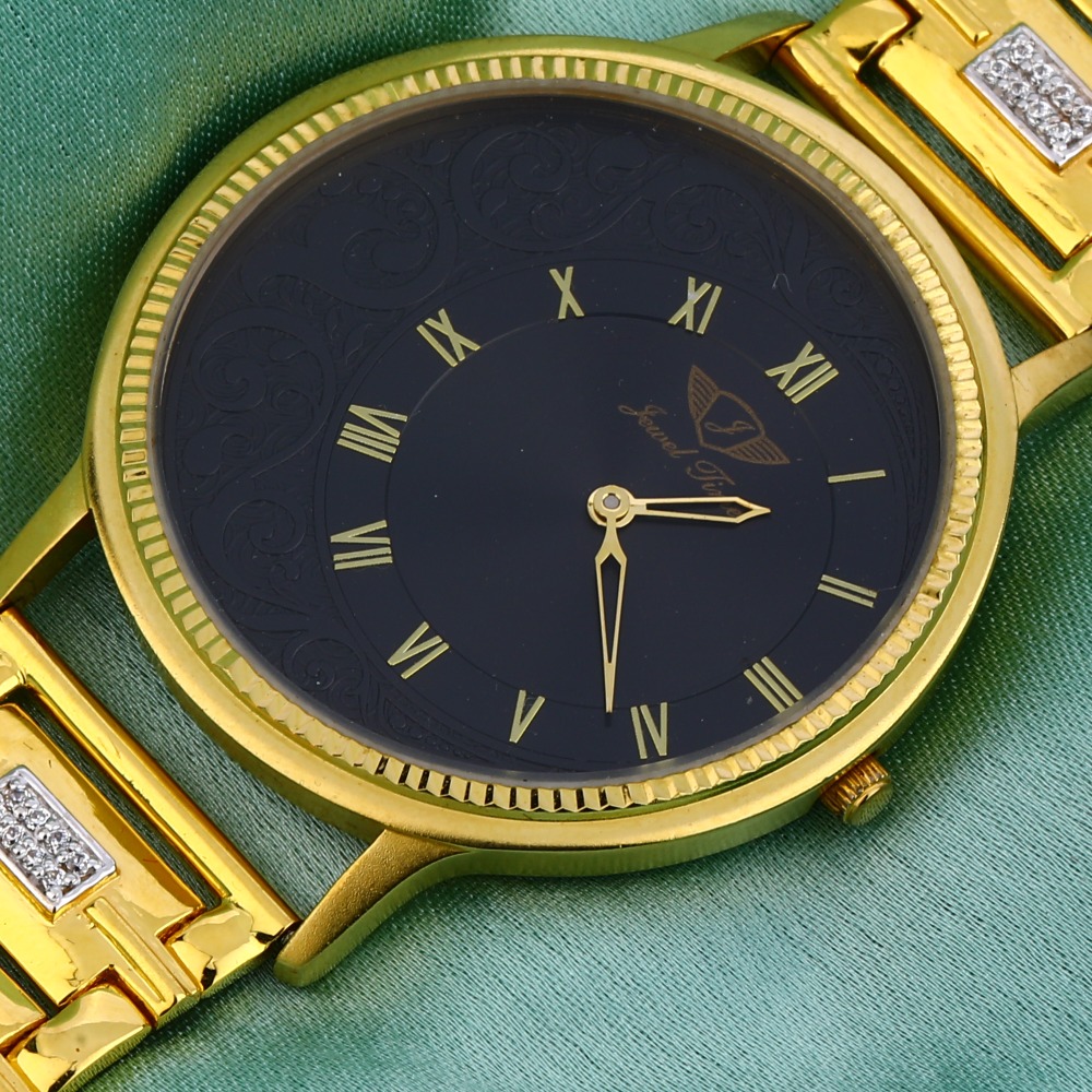 916 Gold Hallmark Gentlemen's Watch MW52 - Image 2