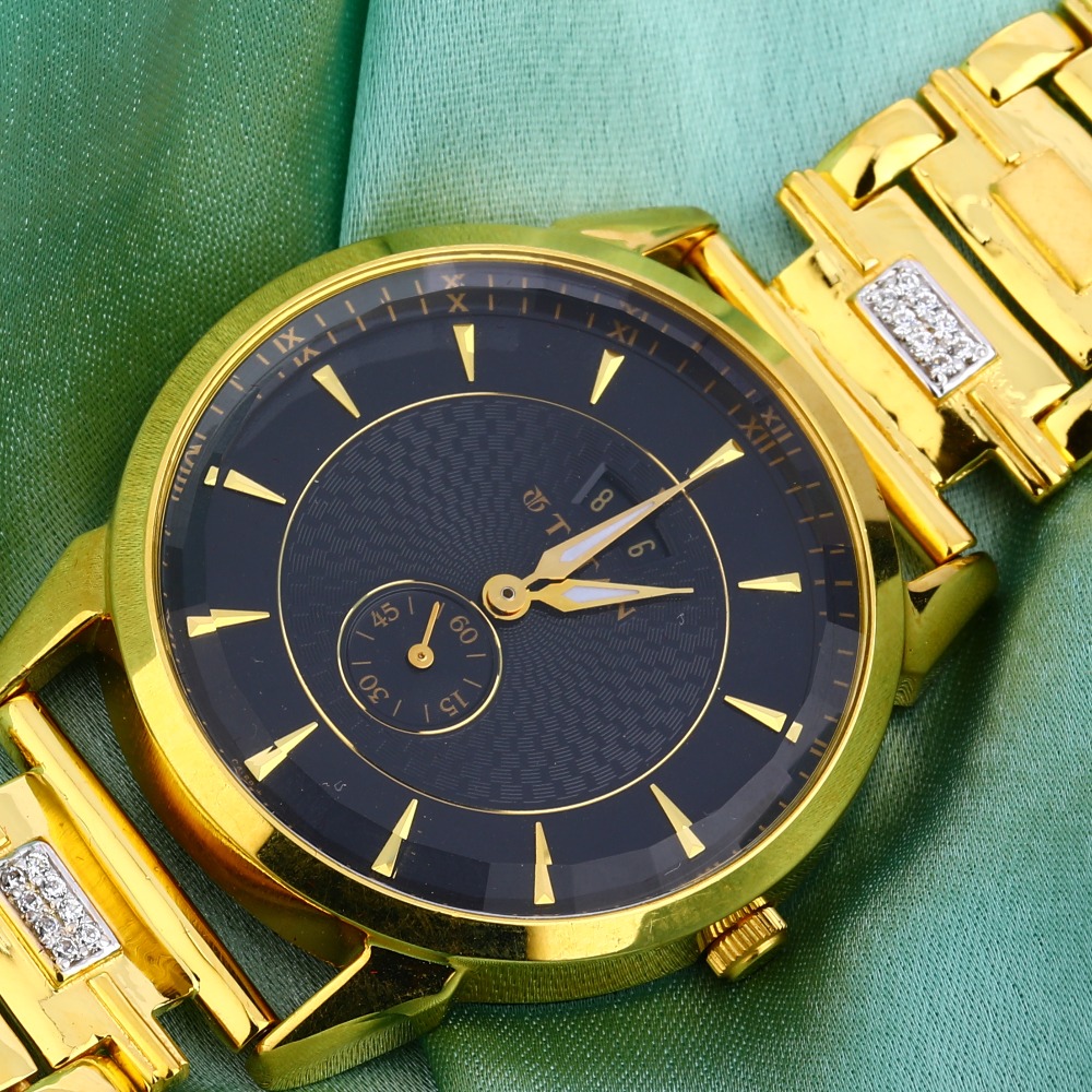 916 Gold Delicate Men's Watch MW47 - Image 2