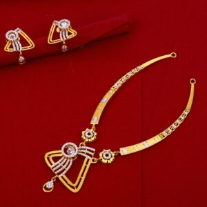 22CT Gold Fancy Ladies Necklace Set LN240