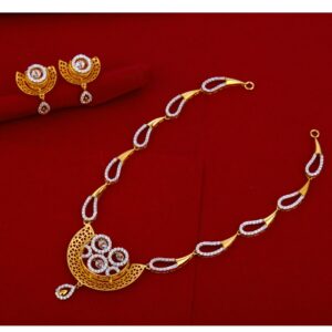 916 Gold Ladies Gorgeous Necklace Set LN218