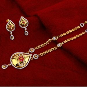 22KT Gold Ladies Stylish Chain Necklace CN248
