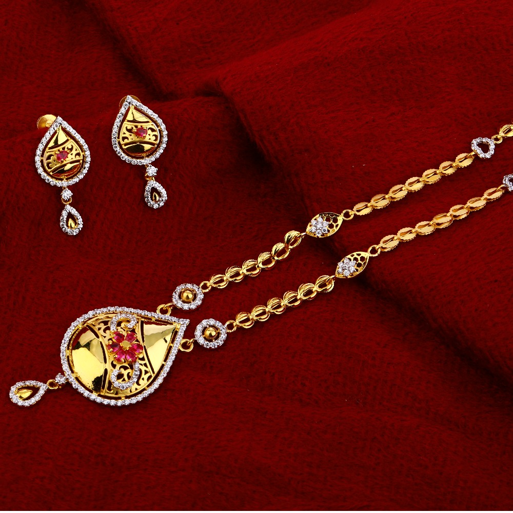 22KT Gold Ladies Stylish Chain Necklace CN248