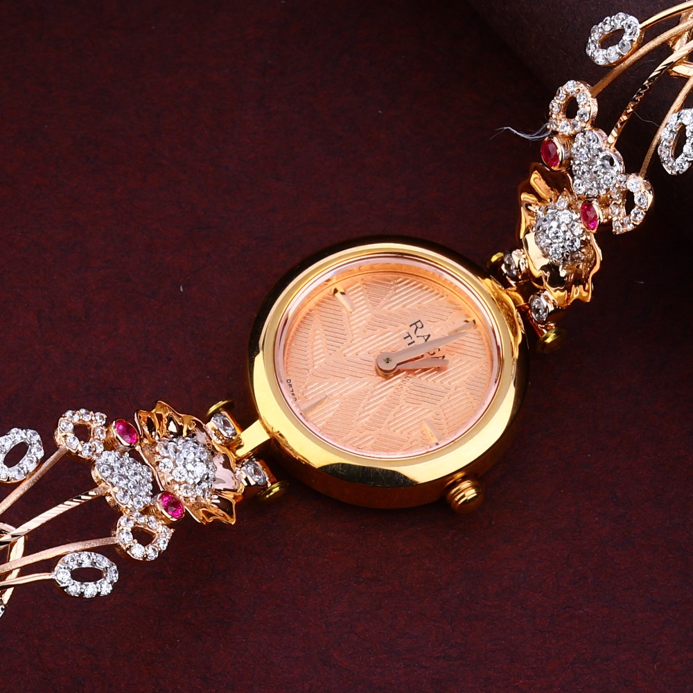 750 Rose Gold Hallmark Delicate Women's Watch RLW323 - Image 2