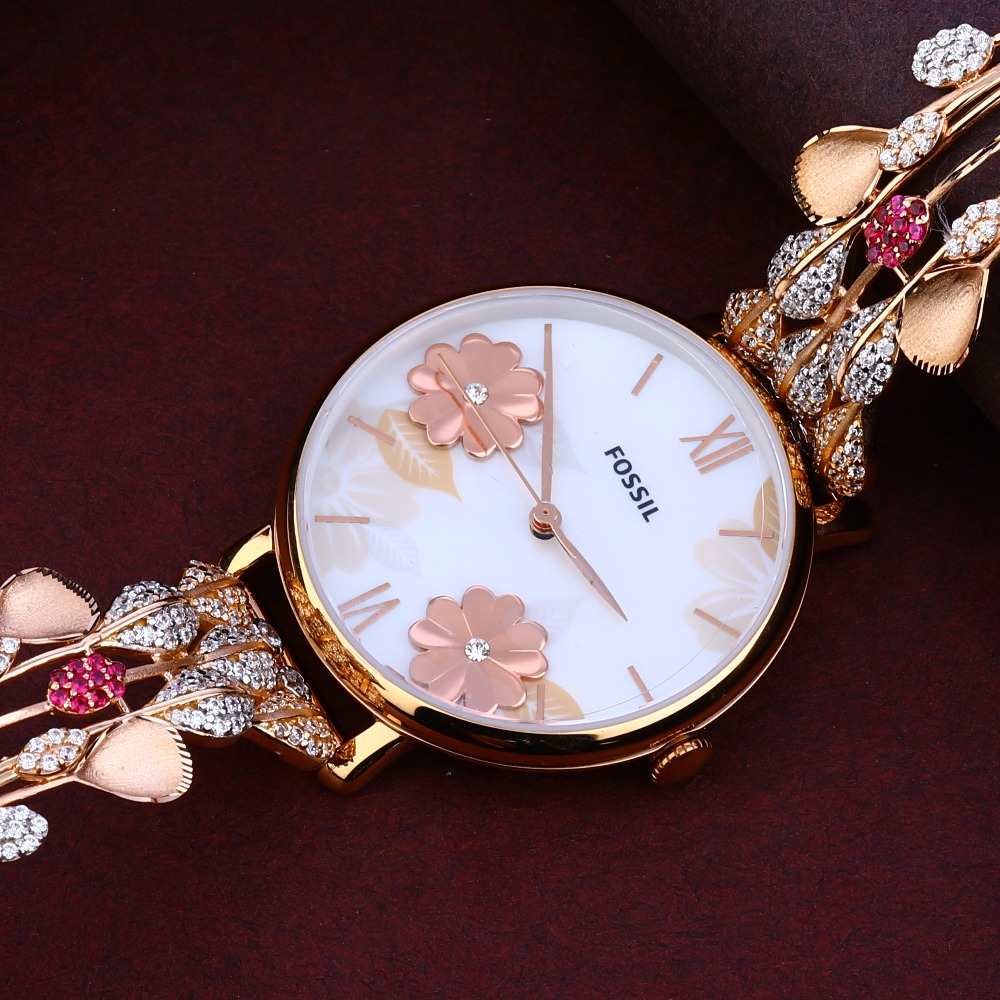 750 Rose Gold Hallmark Designer Women's Watch RLW322 - Image 2
