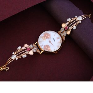 750 Rose Gold Hallmark Designer Women's Watch RLW322