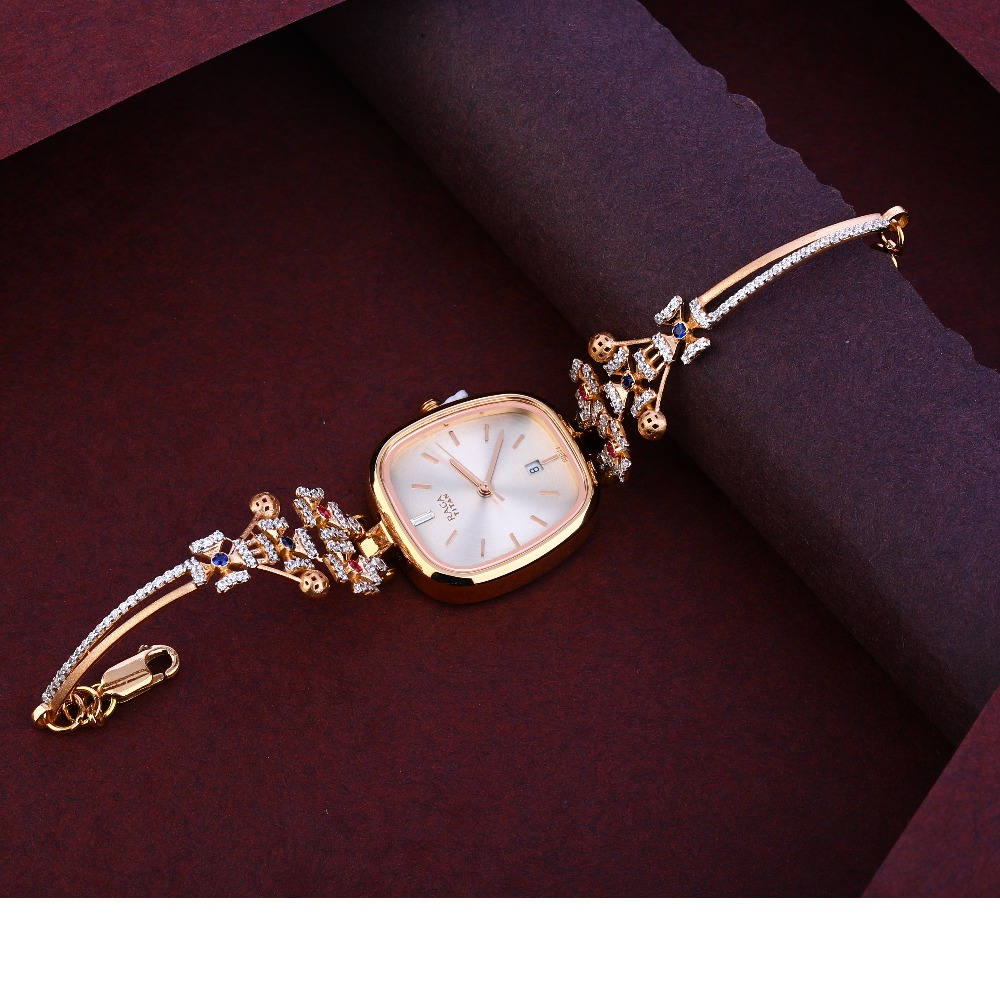 750 Rose Gold Hallmark Classic Women's Watch RLW321