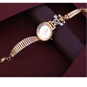 750 Rose Gold Gorgeous Ladies Watch RLW318