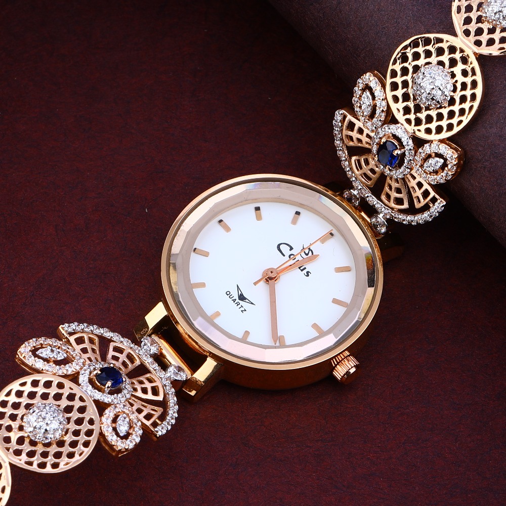 750 Rose Gold Classic Ladies Watch RLW313 - Image 2