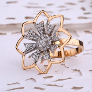 18KT  Rose Gold Hallmark exclusive Women's Ring RLR670