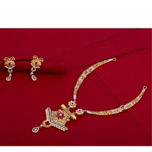 22KT Gold Gorgeous Women's Necklace Set LN42