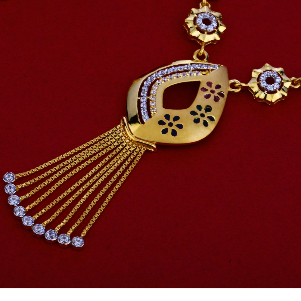 22KT Gold Fancy Women's Necklace Set LN41 - Image 2