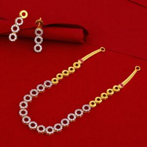 22KT Gold Classic Women's Necklace Set LN113