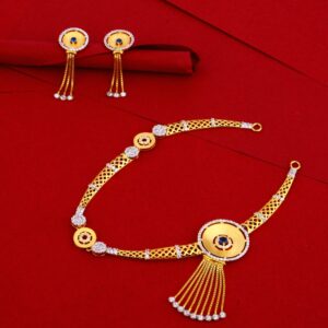 916 Gold Women's Gorgeous Necklace Set LN102