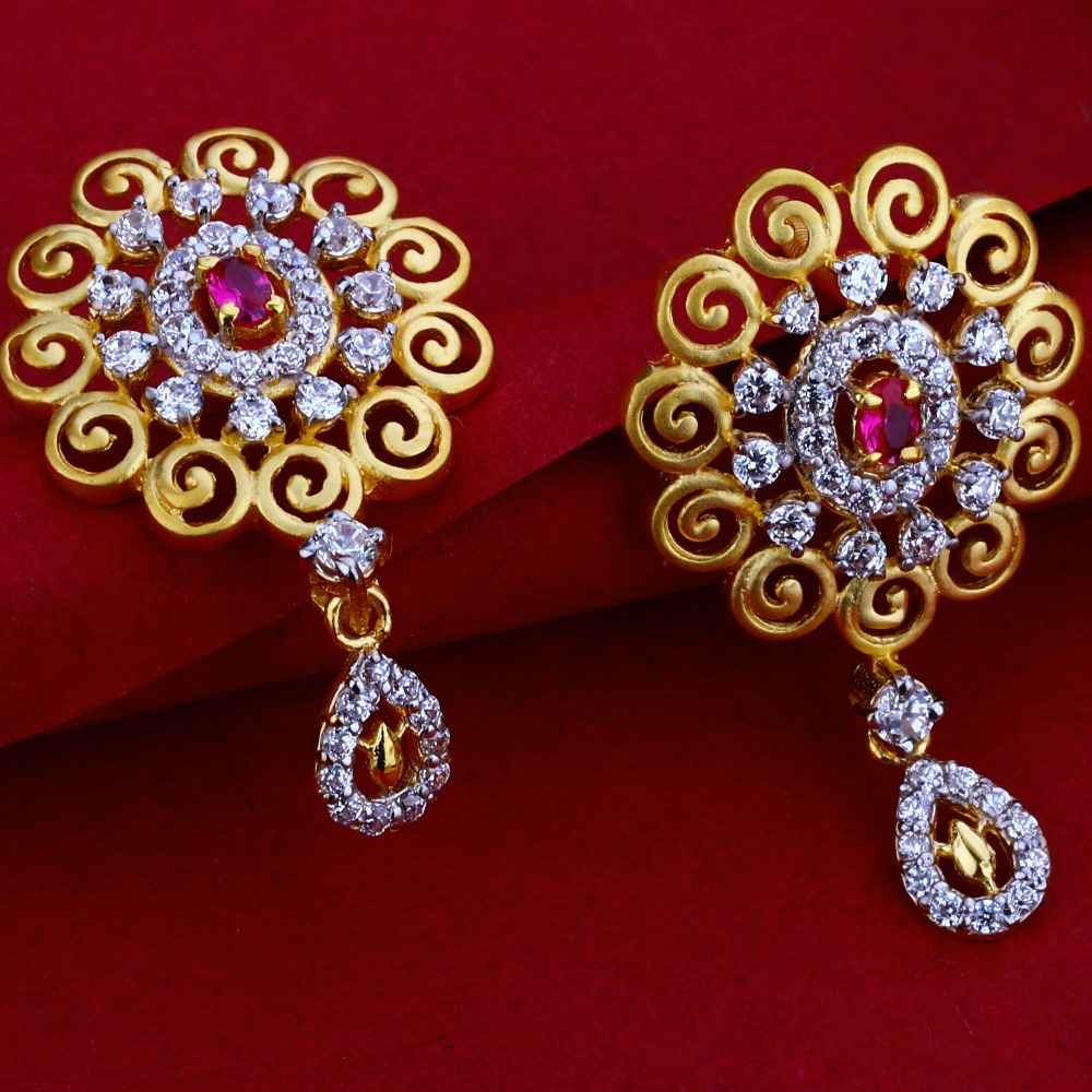 916 CZ Gold Women's Classic Necklace Set LN13 - Image 2