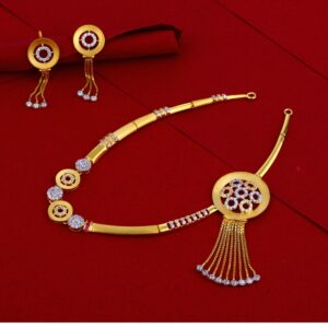 22CT Gold Women's gorgeous Necklace Set LN89