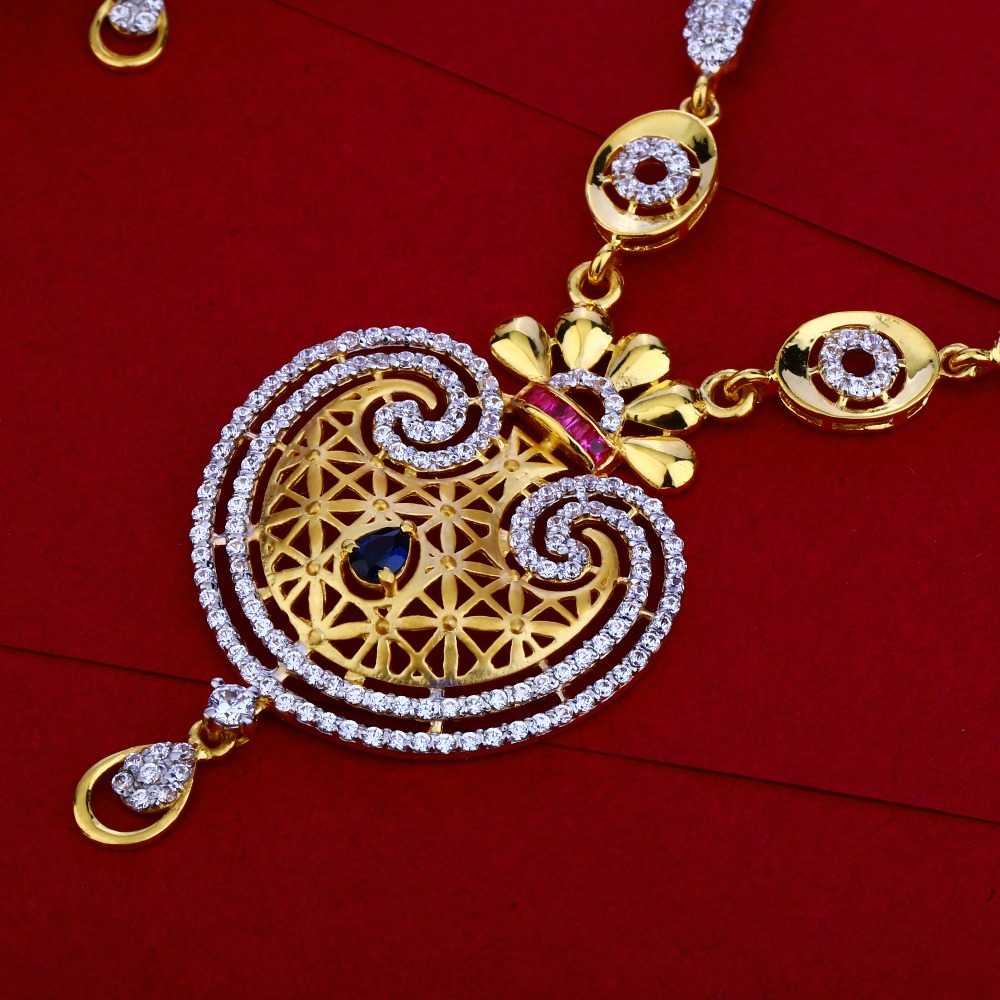 22CT Gold Women's Necklace Set LN70 - Image 2