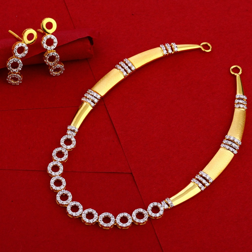 22KT Gold Hallmark Classic Necklace Set LN183