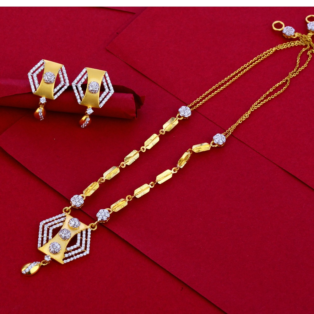 916 Gold Women's Necklace Set  LN125