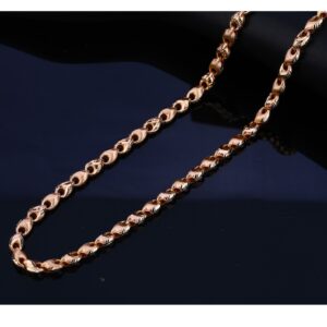 18CT Rose Gold Delicate Men's  Chain RMC44