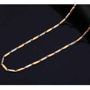 18KT Rose Gold hALLMARK Gentlemen's  Chain RMC72