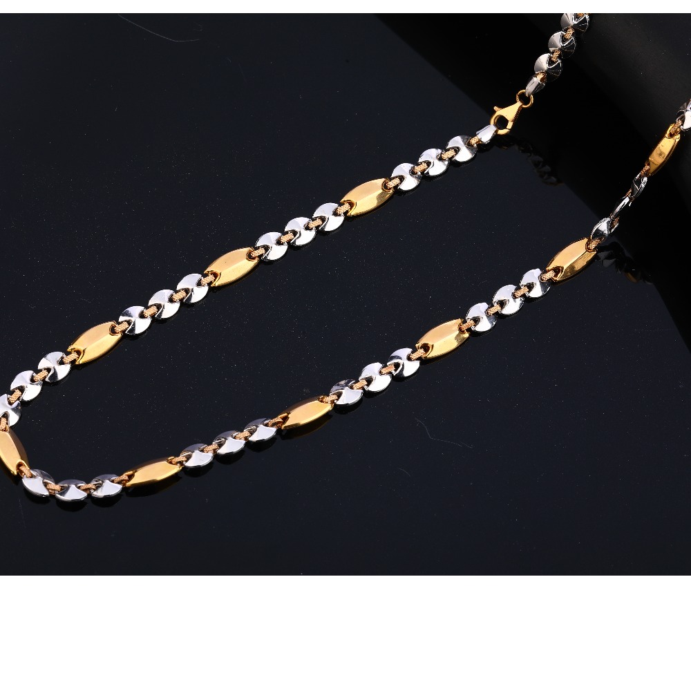 18KT Rose Gold stylish Men's  Chain RMC71