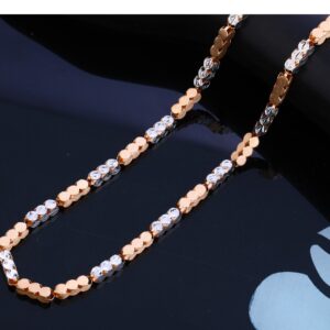 750 Rose Gold  Hallmark Gentlemen's Chain RMC56
