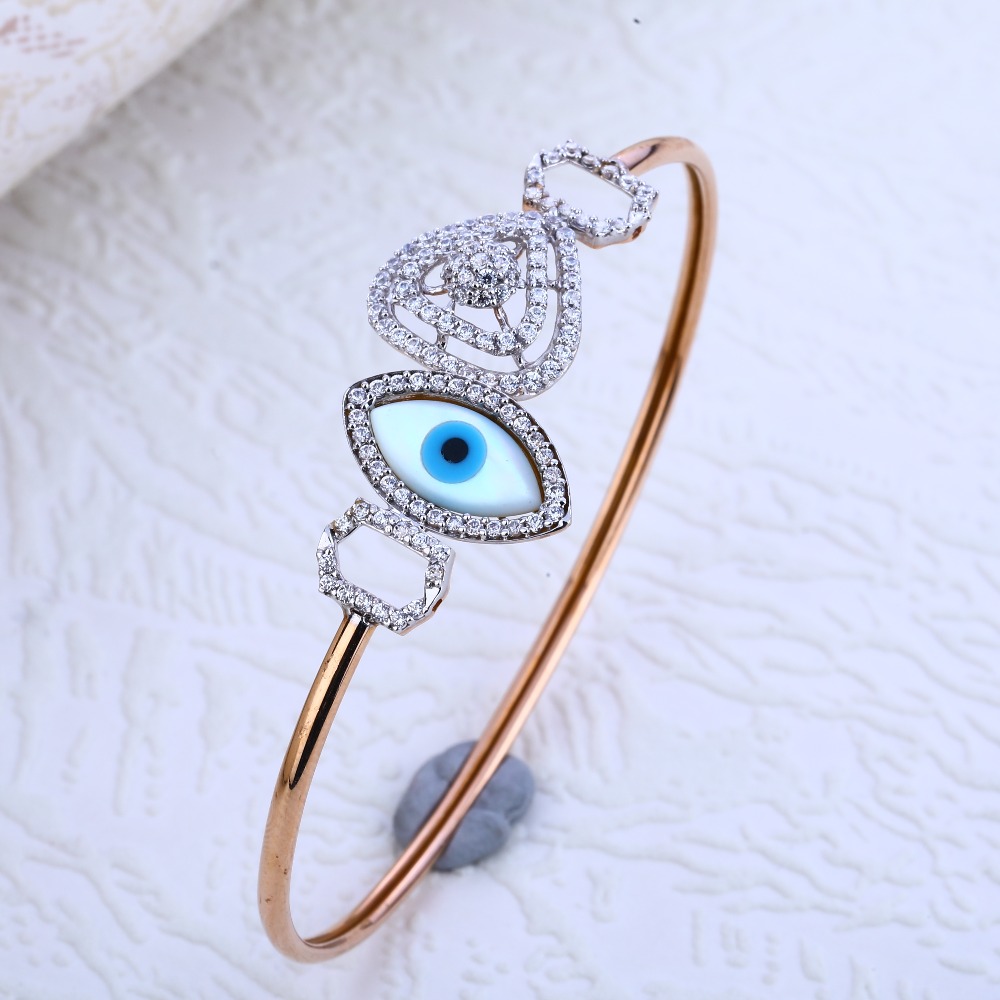 18KT Rose Gold  exclusive CZ Ladies Bracelet RLKB183
