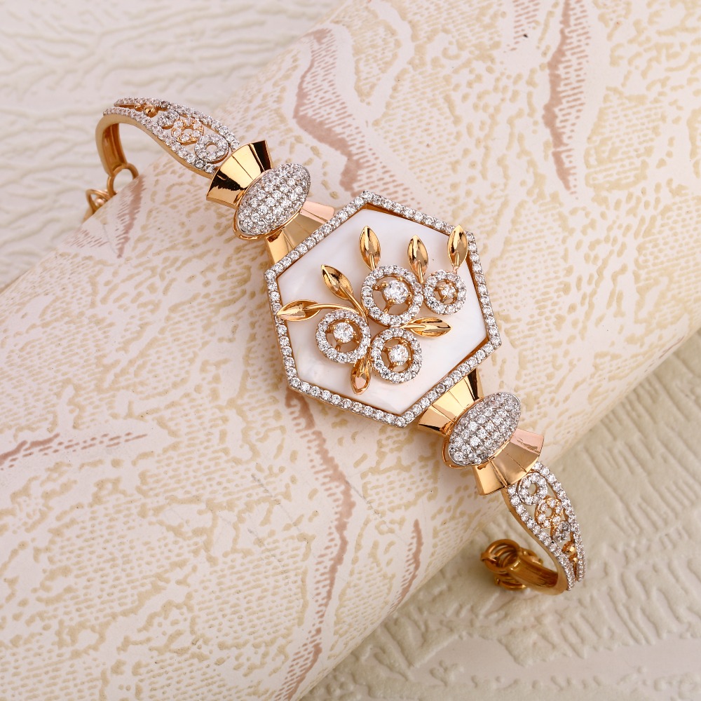 750 Rose Gold  Hallmark Women's Kada RLKB171
